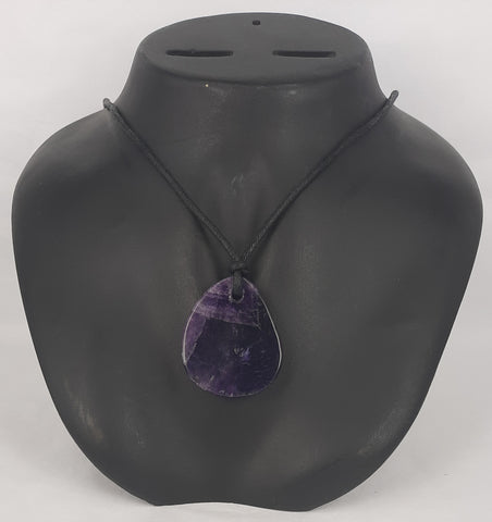 Healing Necklace Amethyst Oval