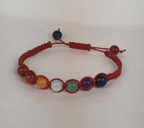 Chakra Red Cord Necklace