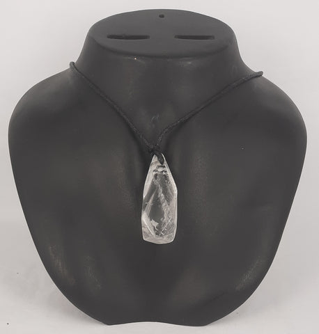 Healing Necklace Crystal Quartz Tear Drop