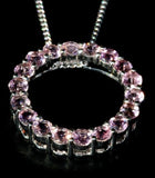 Pink Tourmaline Circle of Life Pendant - gecko-jewellers-mapatiza-mine