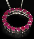 Ruby Circle of Life Pendant - gecko-jewellers-mapatiza-mine