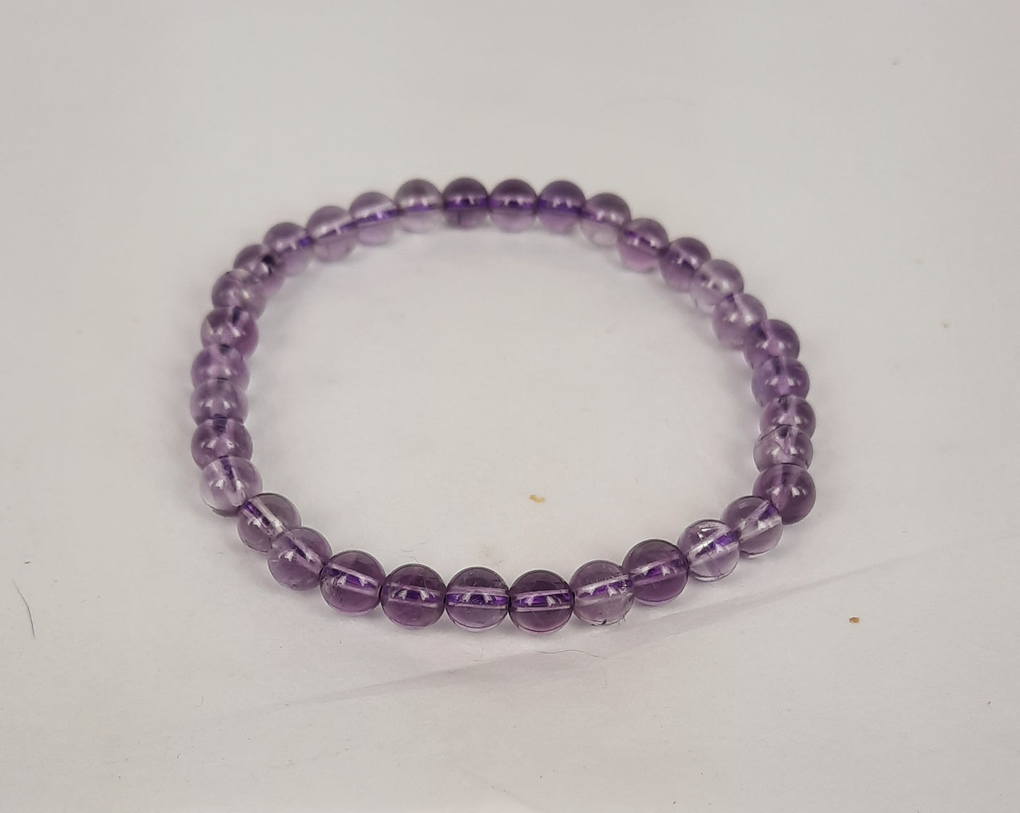 Healing Bracelet Amethyst Small Bead