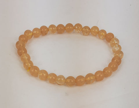 Healing Bracelet Citrine Small Bead