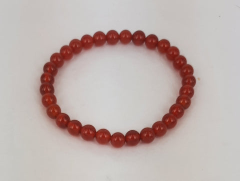 Healing Bracelet Coral Small Bead