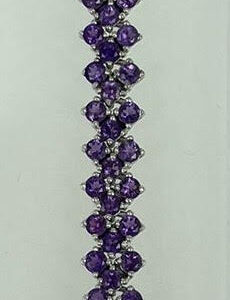 Amethyst Gemstone Bracelet
