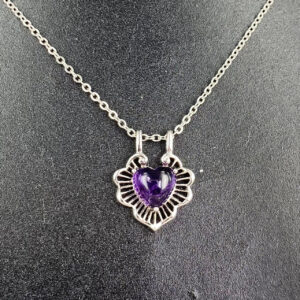 Amethyst Pendant 1 Stone