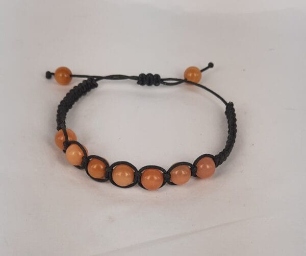 Healing Bracelet Red Aventurine Cord