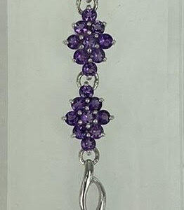 Amethyst Gemstone Bracelet