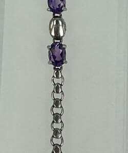 Amethyst Gemstone Bracelet