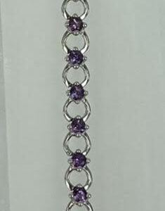 Amethyst Gemstone Bracelet