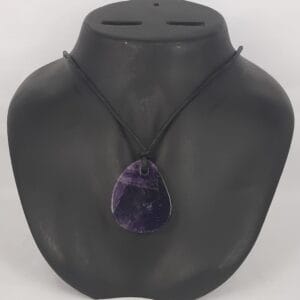 Healing Necklace Amethyst Oval