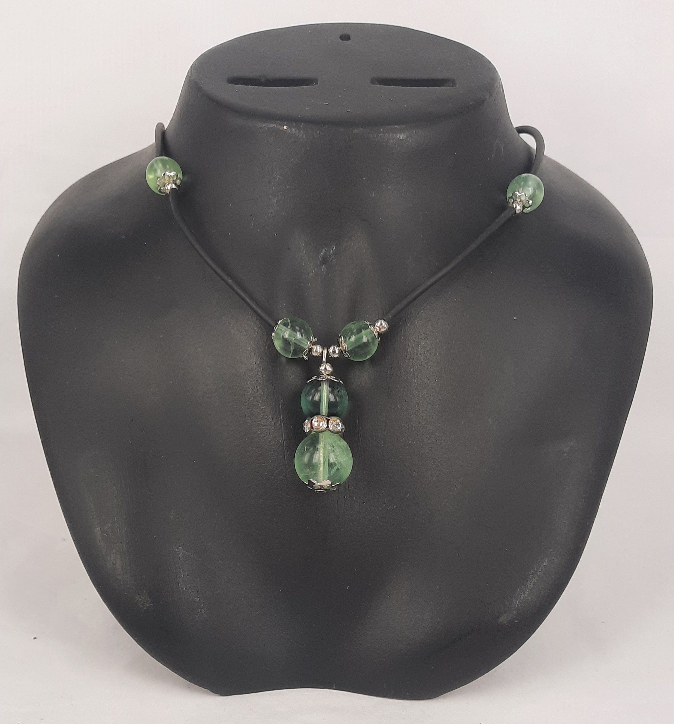 Healing Necklace Aventurine 5 Bead