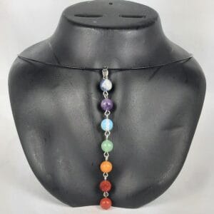 Chakra Long Bead Necklace