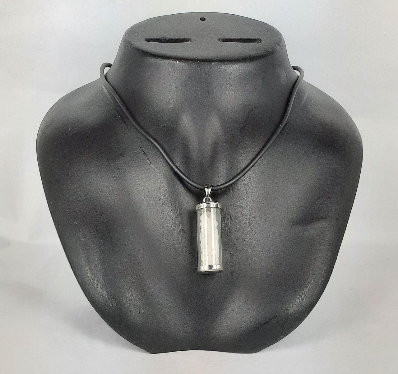 Healing Necklace Crystal Quartz Bottle
