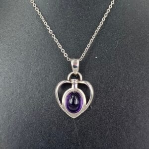 Amethyst Pendant 1 Stone