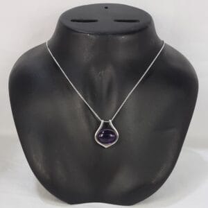 Pendant Amethyst Oval