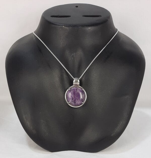 Pendant Amethyst Round