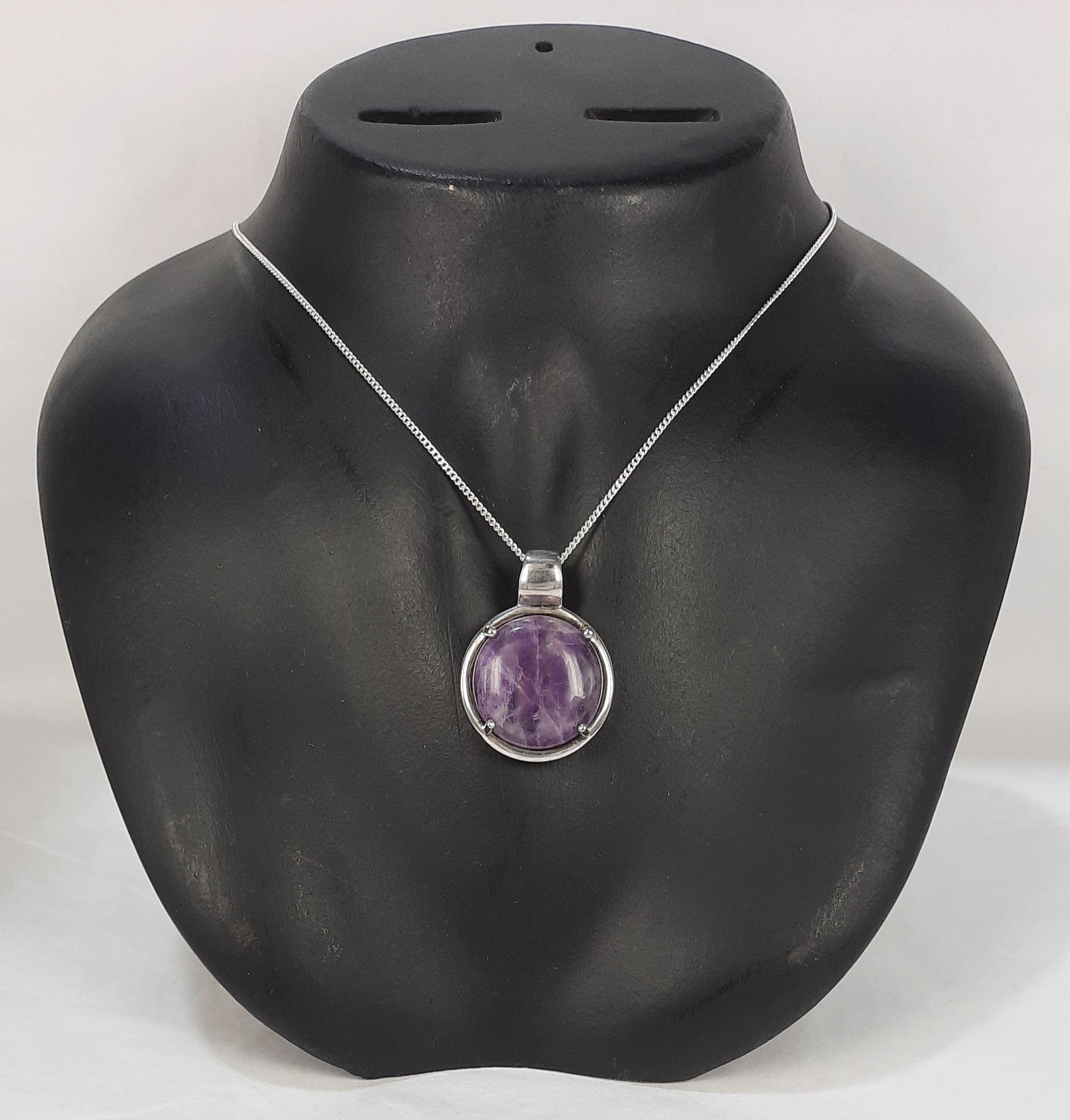 Pendant Amethyst Round