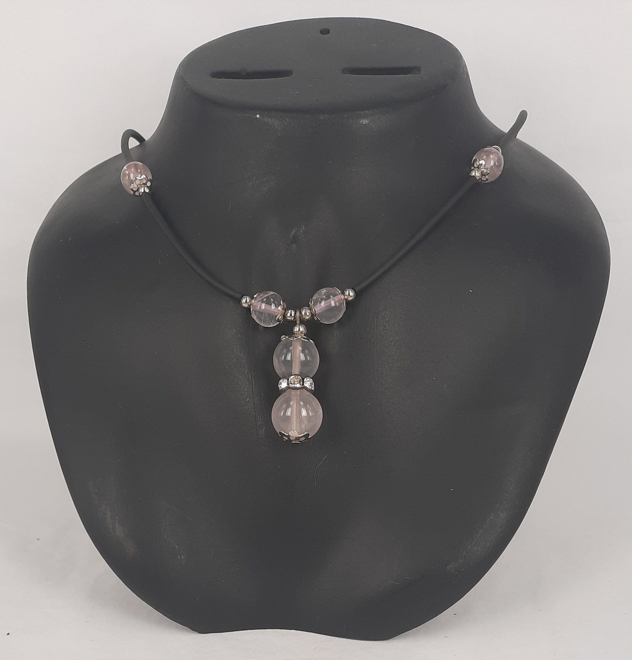 Healing Necklace Rose Quartz