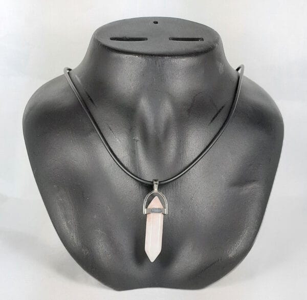 Healing Necklace Rose Quartz Stone