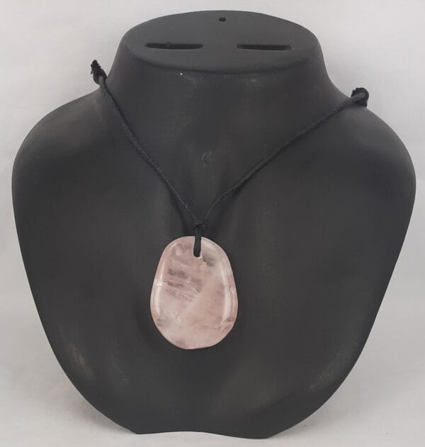 Healing Necklace Rose Quartz Oval