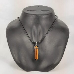Healing Necklace Tigers Eye Stone