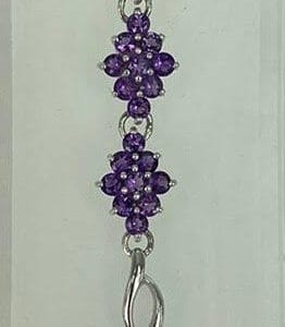 Amethyst Gemstone Bracelet