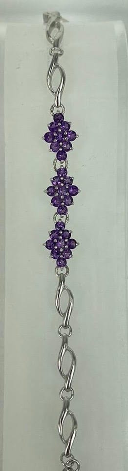 Amethyst Gemstone Bracelet