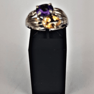Mixed Amethyst and Citrine Stones
