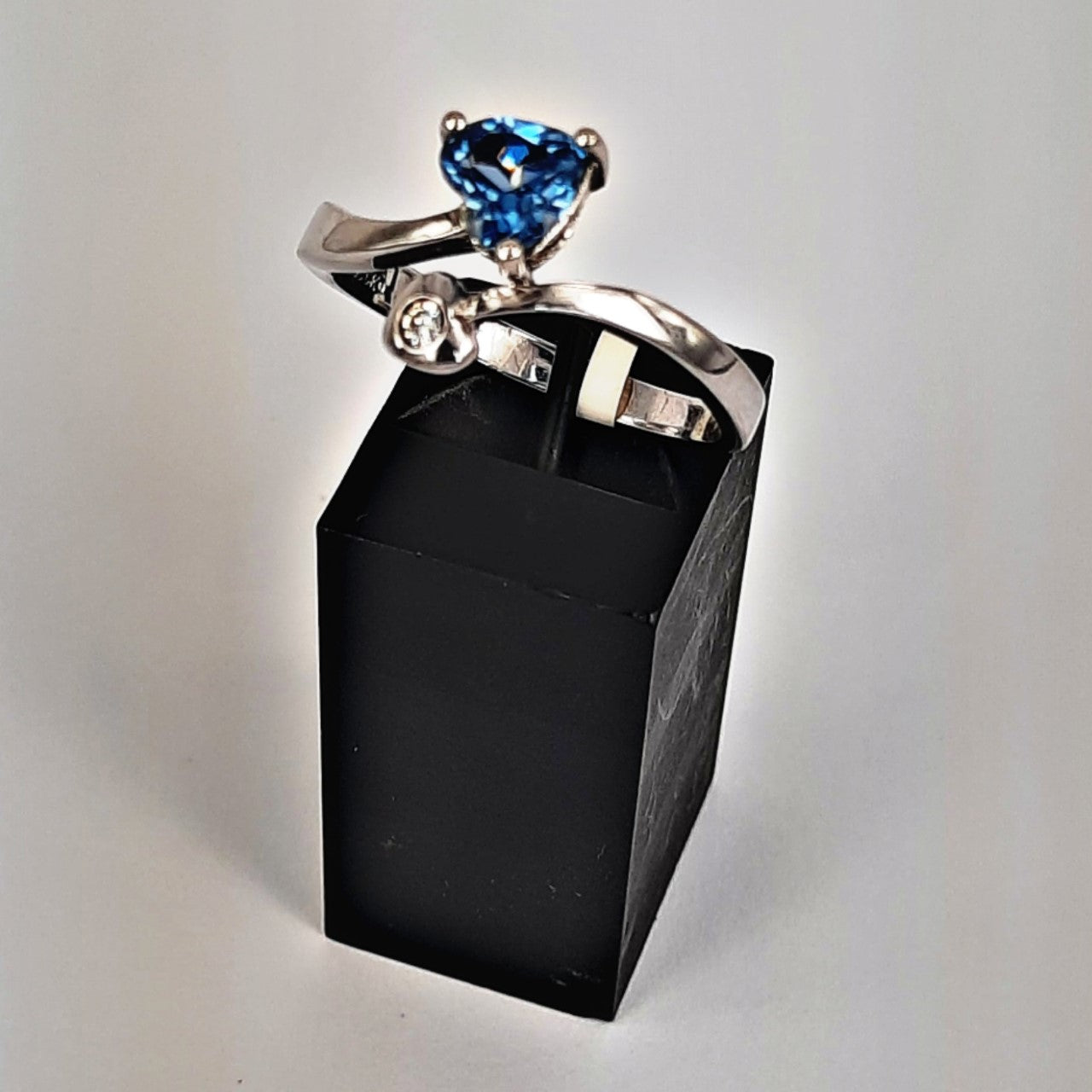Topaz and Crystal Heart