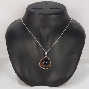 Pendant Smokey Quartz Triangle