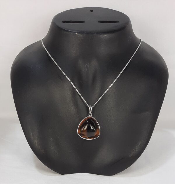 Pendant Smokey Quartz Triangle