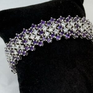 Amethyst Gemstone Bracelet