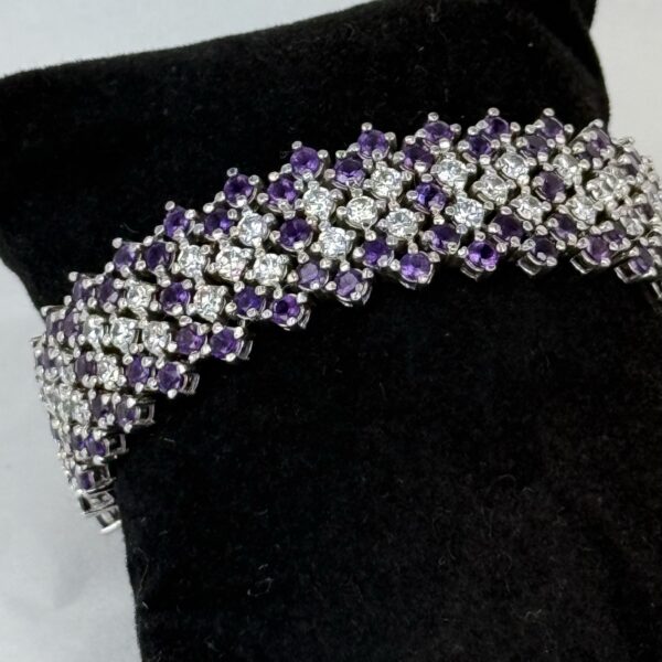Amethyst Gemstone Bracelet
