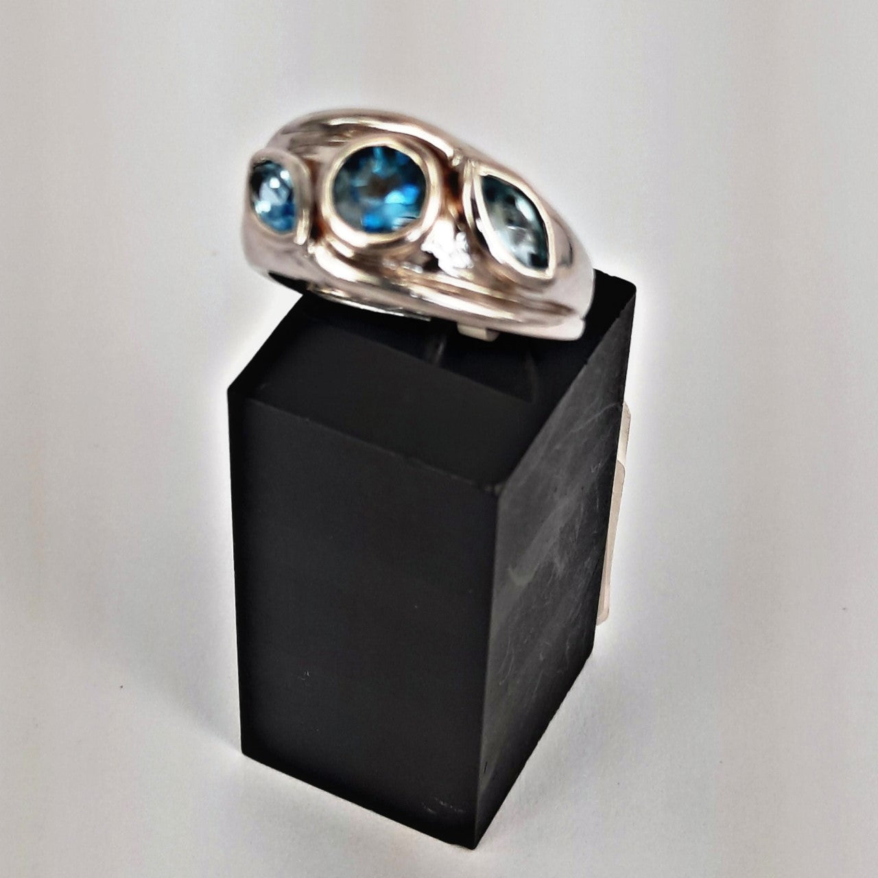 Topaz 3 Stones