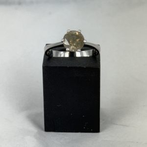 1.54ct Diamond Solitaire Ring in Sterling Silver