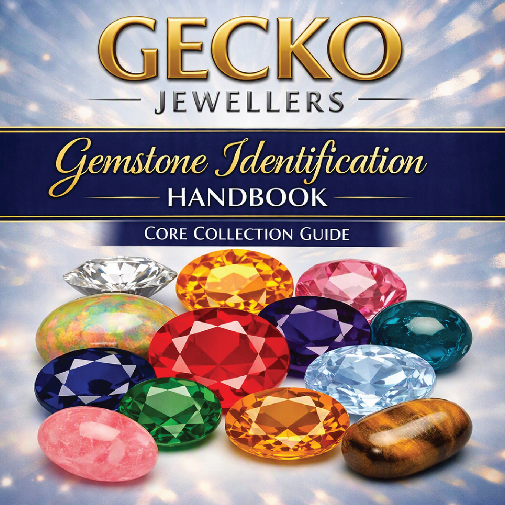 Gecko Jewellers Gemstone Identification Handbook for learning about common gemstones