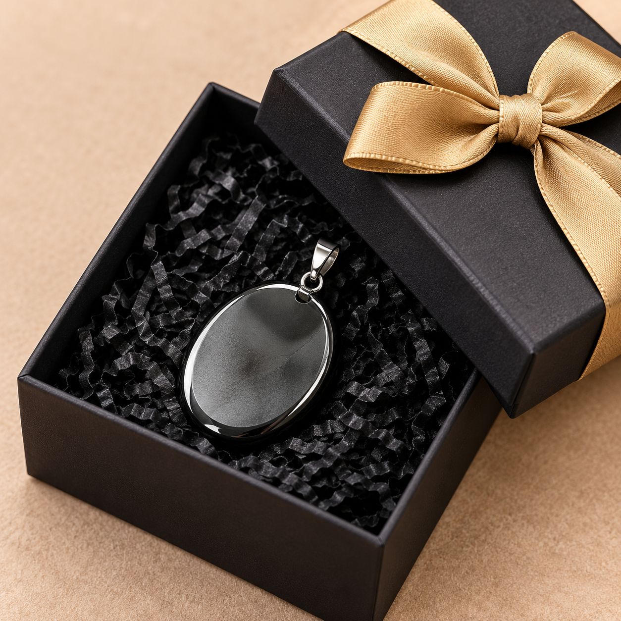 Mystery Hematite Pendant Gift | Surprise Design 1 Mystery Hematite Pendant Gift | Surprise Design