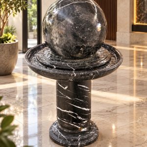 black-marble-water-fountains-luxury-sphere-feature