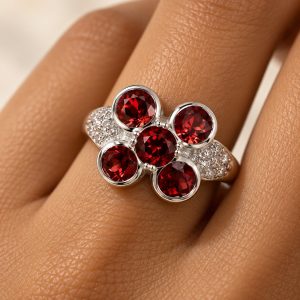 garnet-floral-ring