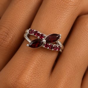 garnet-marquise-crossover-ring