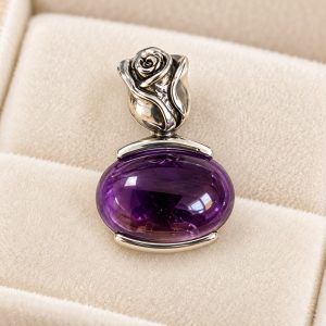 amethyst-rose-pendant