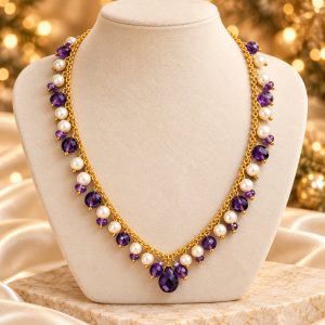 amethyst-fringe-necklace