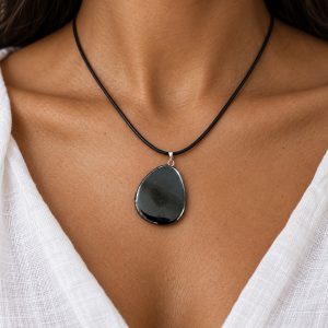 asymmetric-teardrop-hematite-pendant-gecko-jewellers