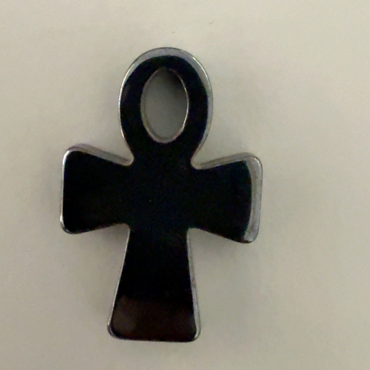 Hematite Ankh Pendant – Cross Design 2 Hematite Ankh Pendant – Cross Design - Image 2