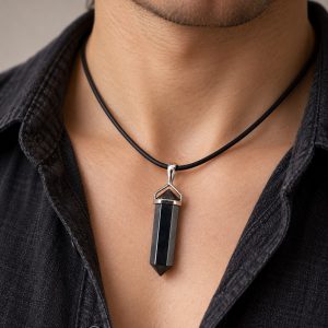 hematite-crystal-point-pendant-necklace-faceted