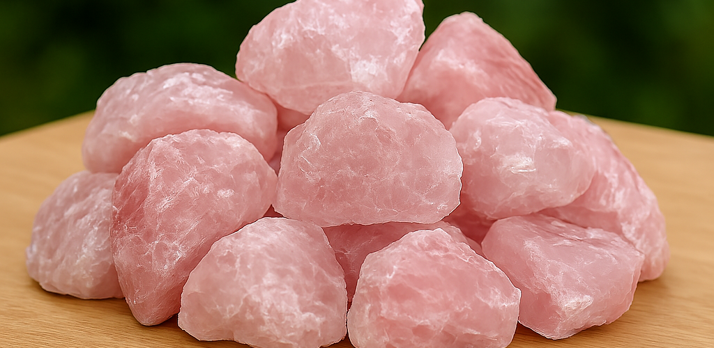 Raw Rose Quartz