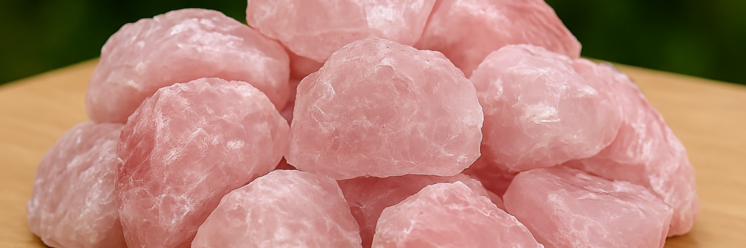 Raw Rose Quartz